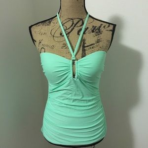 Merona tankini swim top - mint green
